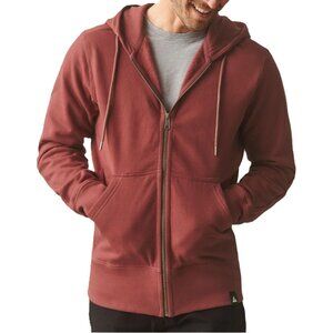 American Giant USA Made Hoodie Unisex Midweight Medium Spiced Apple Full Zip